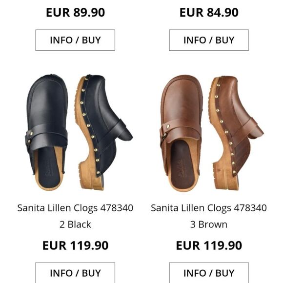 Sanita Heeled Clog - Picture 11 of 11